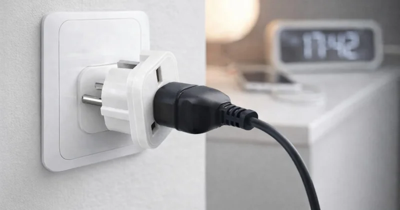 Adapter daim elektrikə qoşulu qalarsa, nə baş verər?