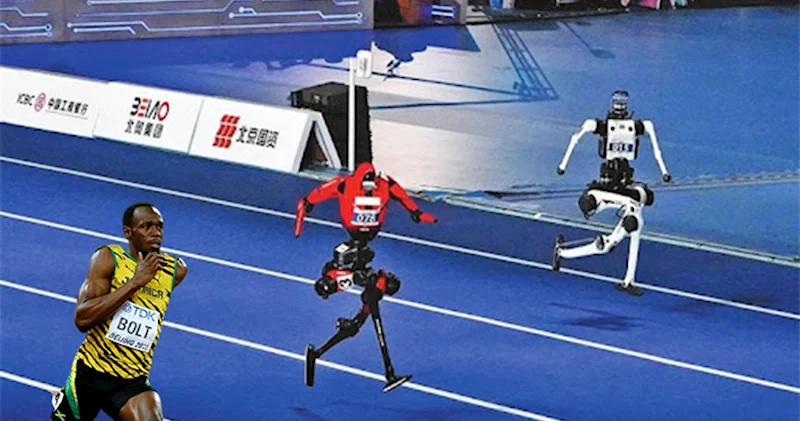 Robot Useyn Boltun rekordunu geridə qoydu Video