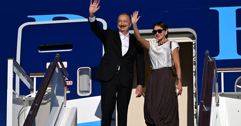 Prezidentin Özbəkistana səfəri başa çatdı Fotolar