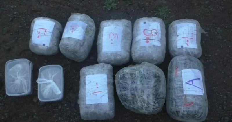 Külli miqdarda narkotik aşkarlandı