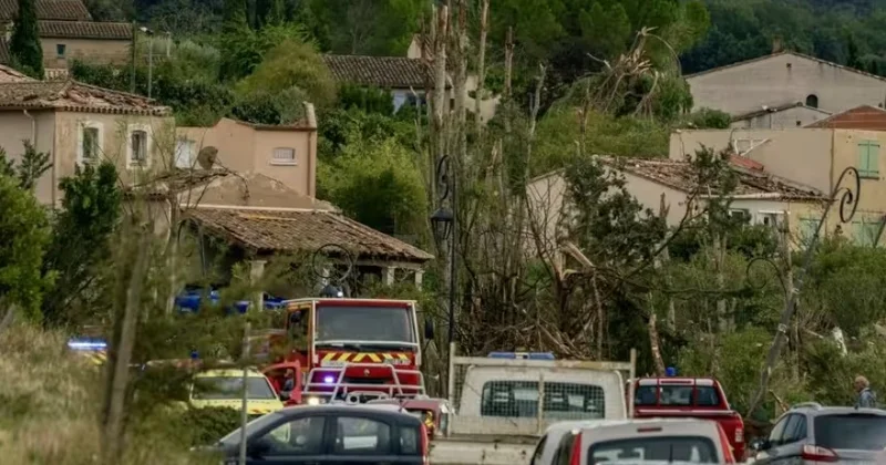 Fransada fırtına olub, 26 nəfər xəsarət alıb