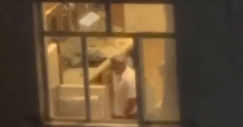 Bakıda çoxmərtəbəli binada yanğın qəsdən törədilibmiş 47 yaşlı kişi saxlanıldı Video