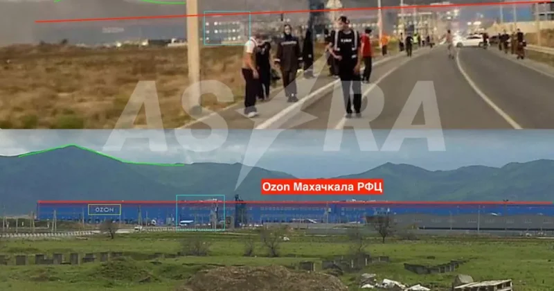 ASTRA: Горит крупнейший на Северном Кавказе склад Ozon Фото / ВИДЕО