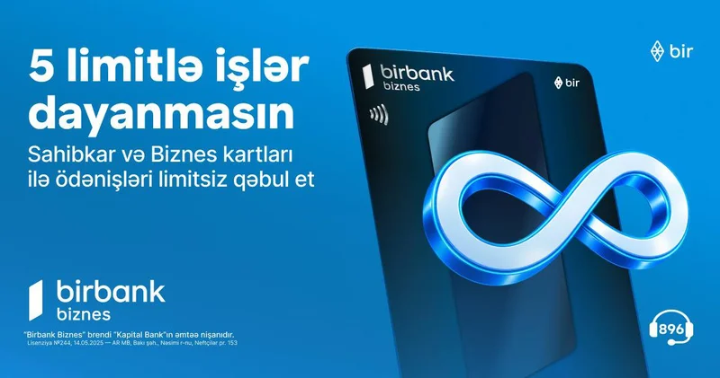 5 limitlə işləriniz dayanmasın