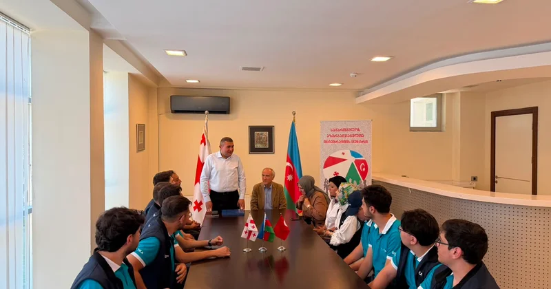 Marneulidəki Azərbaycan Evində TİKA nümayəndələri ilə görüş