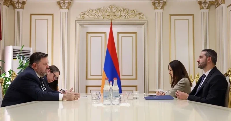 Rubinyan Devid Allenlə Azərbaycanla sülh prosesi barədə danışdı