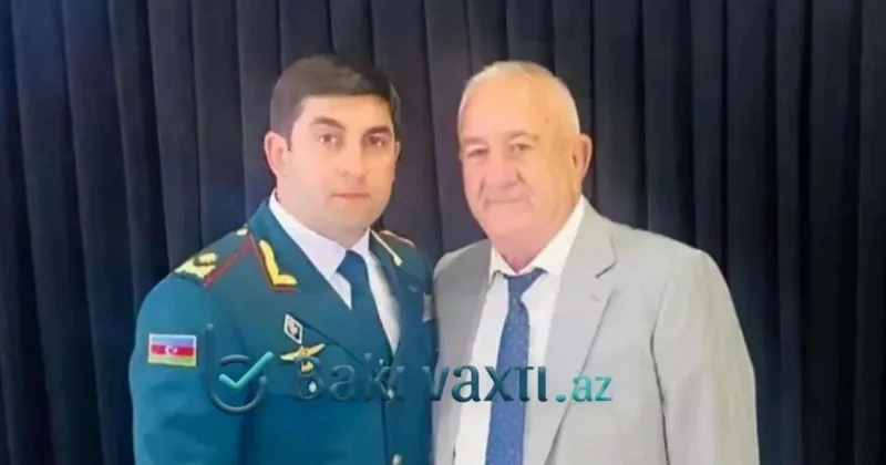 42 yaşlı general, görün, kimin oğlu imiş: Həm də Baş İdarə Rəisidir FOTO