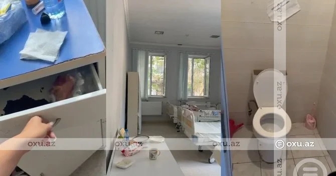 Uşaq Yoluxucu Xəstəliklər Xəstəxanasında antisanitariya İDDİASI