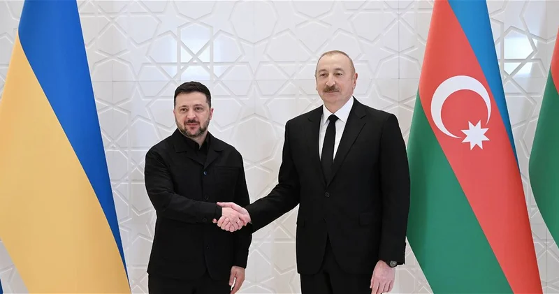 Ильхам Алиев поздравил Владимира Зеленского с 35 й годовщиной независимости Украины