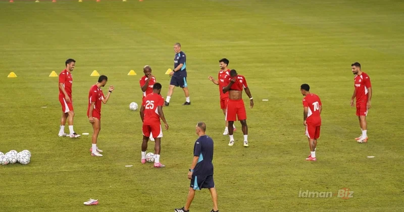 “Hapoel” Bakıda oyunöncəsi məşqə çıxıb FOTO