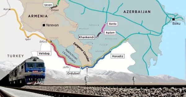 Paşinyan Zəngəzur dəhlizinin keçəcəyi marşrutu AÇIQLADI