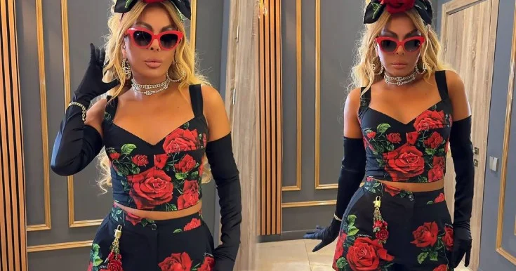 Aygün Kazımova “Dolce & Gabbana” tərzi ilə diqqət çəkdi Video