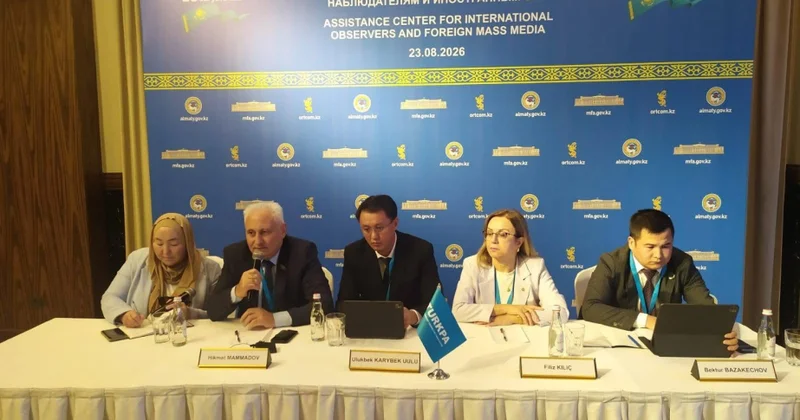 Milli Məclisin deputatları Qazaxıstandakı seçki prosesini izləyiblər
