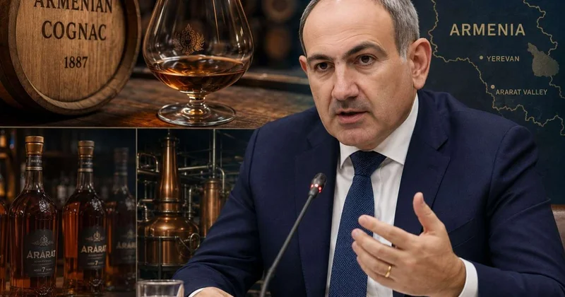 Paşinyan erməni konyakından imtina etdi Bizim deyil!