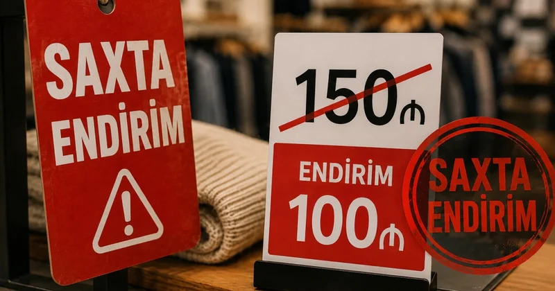 Endirim, yoxsa qiymət oyunu?: Müştərilər belə ALDADILIR DETALLAR