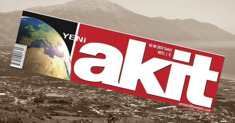 Üzdəniraq Yeni Akit, sən türk düşməni, terror ruporusan!