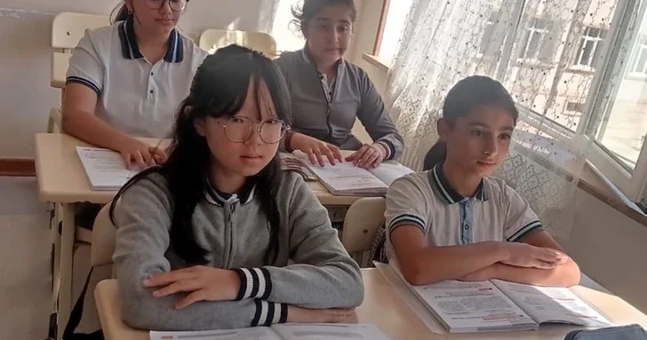 11 летняя кореянка Арзу в Нахчыване: Я уже думаю как азербайджанка
