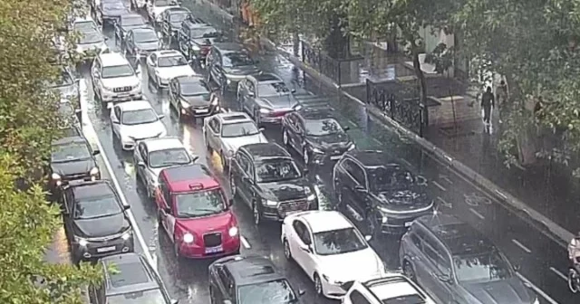 Bakının tıxaclı yolları SİYAHI