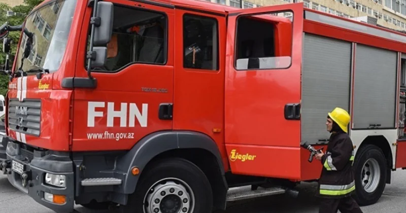 Nəsimi rayonunda çoxmərtəbəli binada baş verən yanğın məhdudlaşdırılıb YENİLƏNİB