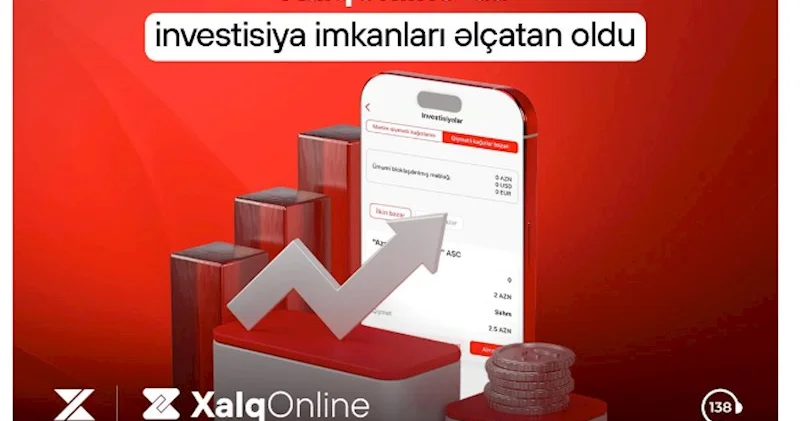 Xalq Bank internet və mobil bankçılıq sistemində investisiya xidmətini istifadəyə verdi