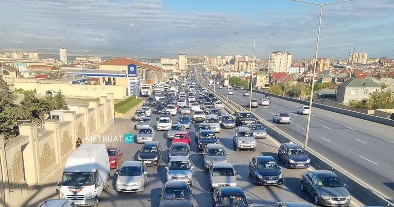 Bakı Sumqayıt yolunun tıxacı azalacaq AÇIQLAMA
