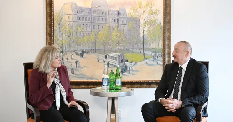 Prezident Nyu Yorkda görüşlər keçirdi (YENİLƏNİB)