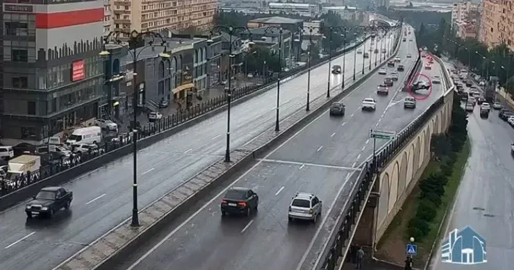 Bakıda gənc oğlanın öldüyü ağır qəzanın HADİSƏ ANI