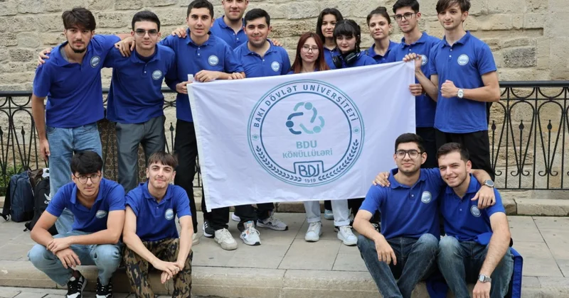 “BDU könüllüləri” təşkilatının komandası “Bakı Kvest 2025 İçərişəhər”də III yerə layiq görülüb
