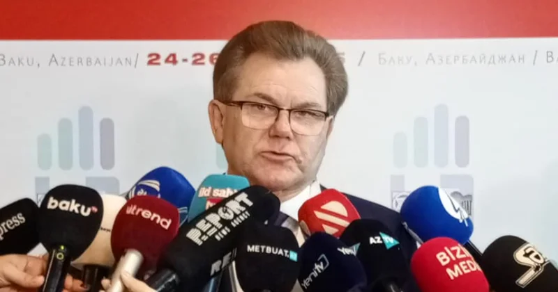 Konstantin Laykam: Azərbaycanda statistika işi müasir tələblərə uyğun təşkil olunub