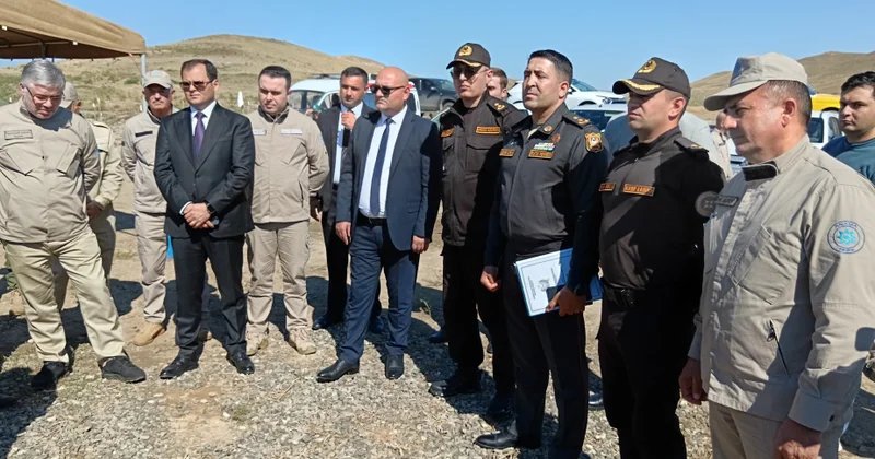 Minalardan və partlamamış hərbi sursatlardan təmizləmə üzrə İşçi qrupunun Füzuli və Cəbrayıla səfəri başlayıb FOTO