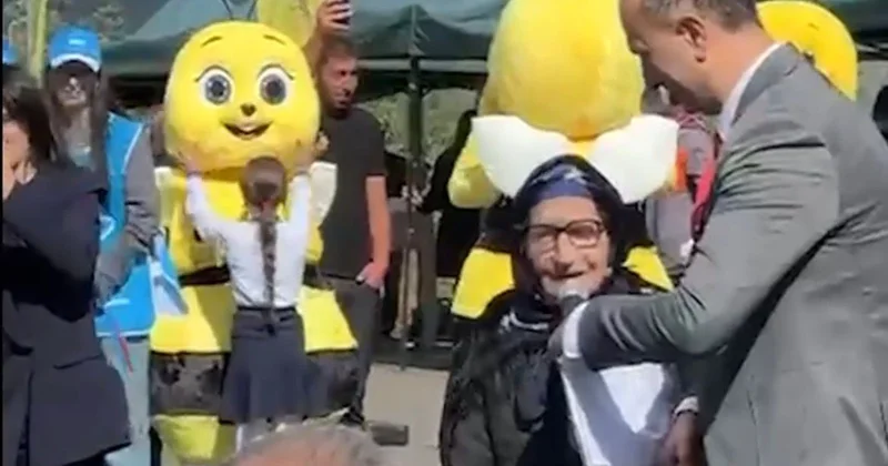 113 yaşlı kəlbəcərli Bal festivalında VİDEO