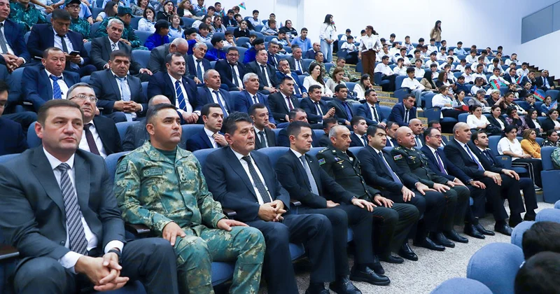 Dövlət Xidməti Ağstafada gənclər üçün tədbir keçirdi Fotolar