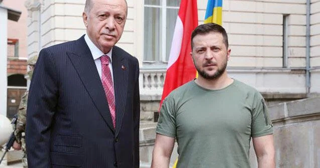 Zelenski Ərdoğana təşəkkür etdi