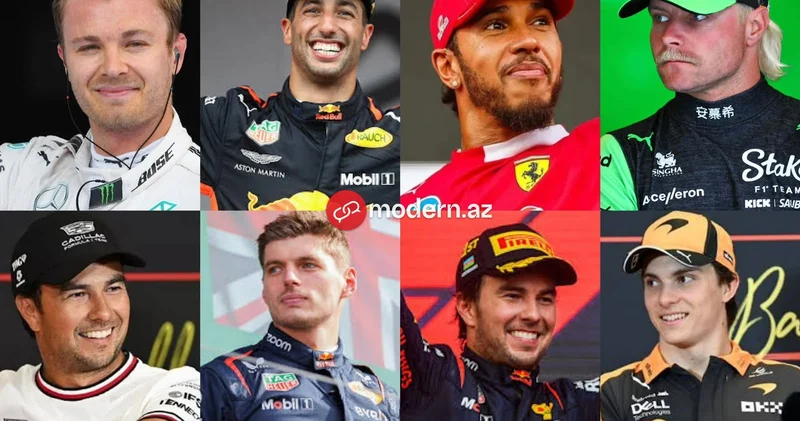 Bakının Formula 1 qalibləri TAM SİYAHI