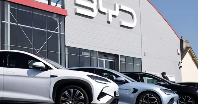 BYD резко нарастила продажи автомобилей в Европе