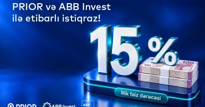 “Prior Leasing” 2 milyon manatlıq istiqraz emissiyasına başlayır: illik 15% gəlir hər 30 gündən bir ödəniləcək ®