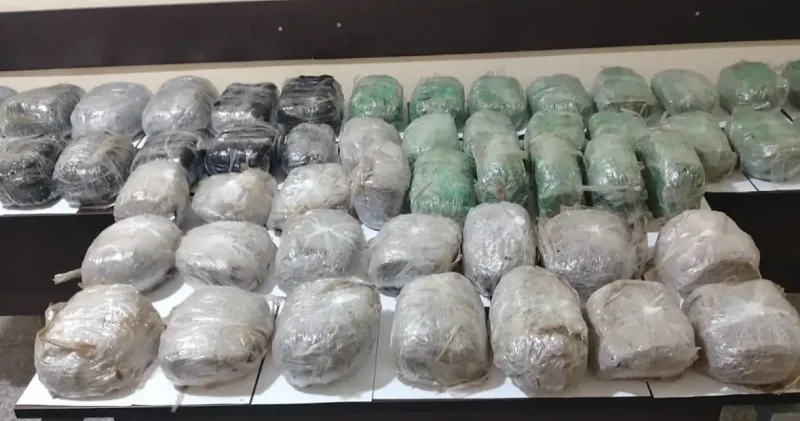 İrandan Azərbaycana 111 kq narkotik keçirilməsinin qarşısı alınıb