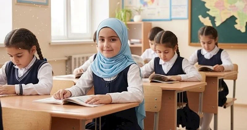 Məktəblərdə hicab qadağan edilir?