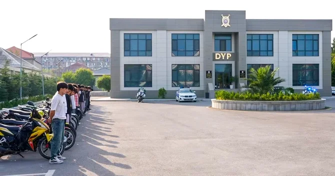 Motosiklet sürücülərinə qarşı REYD: 22 nəfər saxlanıldı