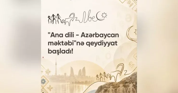 “Ana dili Azərbaycan məktəbi” layihəsinə qeydiyyat başladı