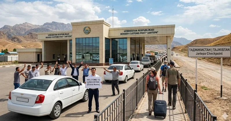 Özbəkistan Qırğızıstan sərhədində yeni keçid məntəqəsi açılacaq