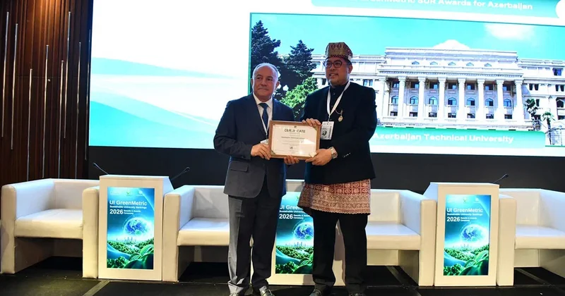 AzTU “UI GreenMetric World University Rankings 2026”da Azərbaycan üzrə ilk üçlükdə Fotolar