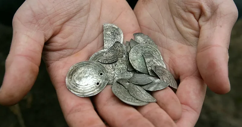 Шведка пошла за червями и нашла сокровища на 350 тысяч евро