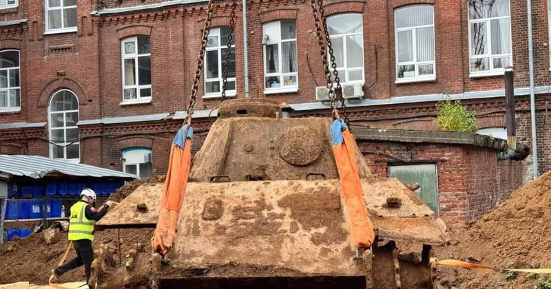 В Казани подняли немецкую Пантеру