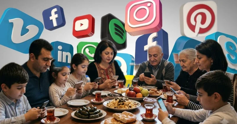 Eyni masada hamı telefona baxır: Real dünyaya necə qayıtmalıyıq?