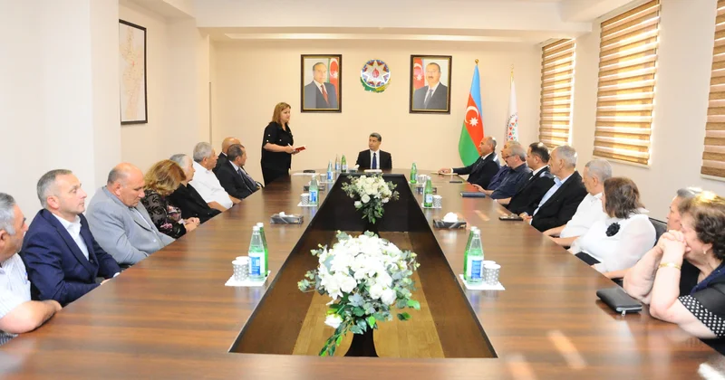 Göygöldə Qərbi Azərbaycan İcmasının üzvləri ilə görüş keçirildi FOTOLAR