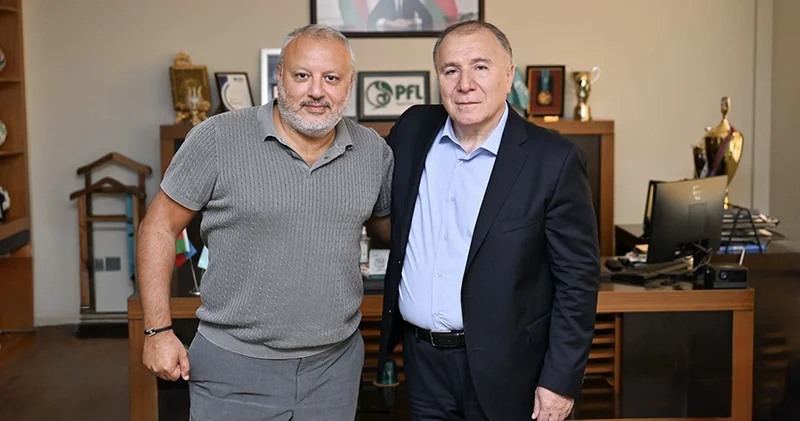 Cavadov Peşəkar Futbol Liqasının qonağı oldu
