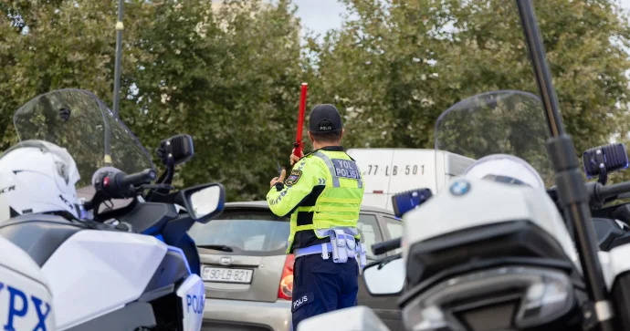 Yol polisi Formula 1 günlərində təhlükəsizliyi bu cür təmin edir FOTOLAR VİDEO