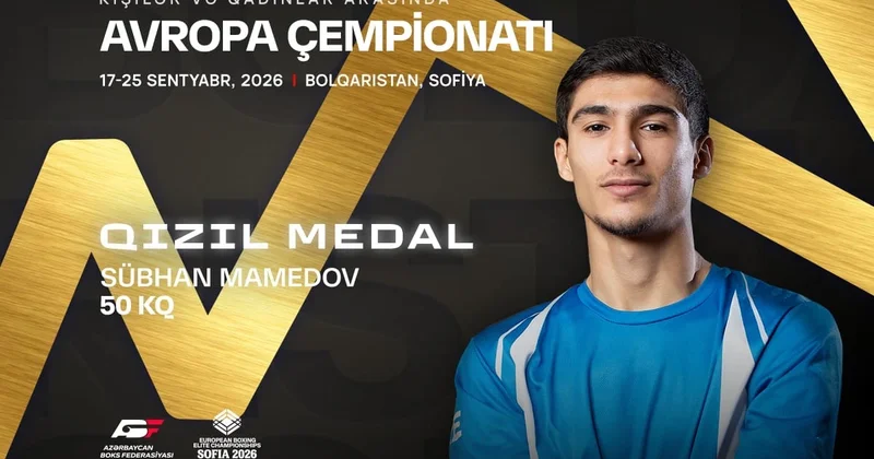 Boksçumuz Avropa çempionu olub