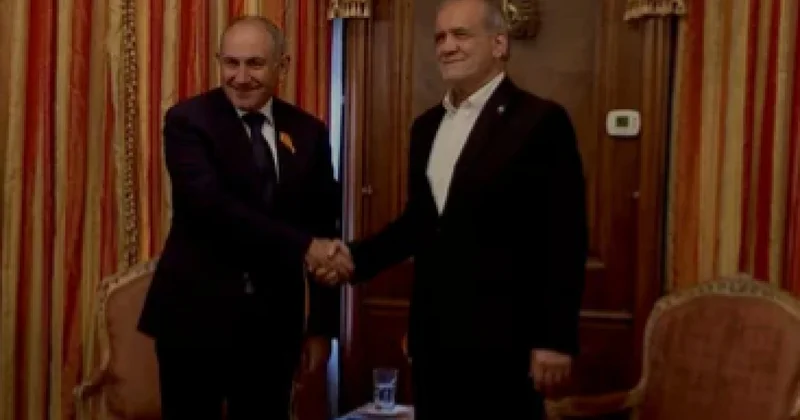 Встретились Пезешкиан и Пашинян видео